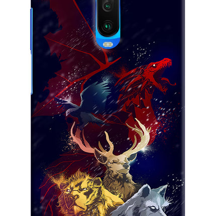 Game Of Thrones Poco X2 Hard Case Back Cover by Casekaro