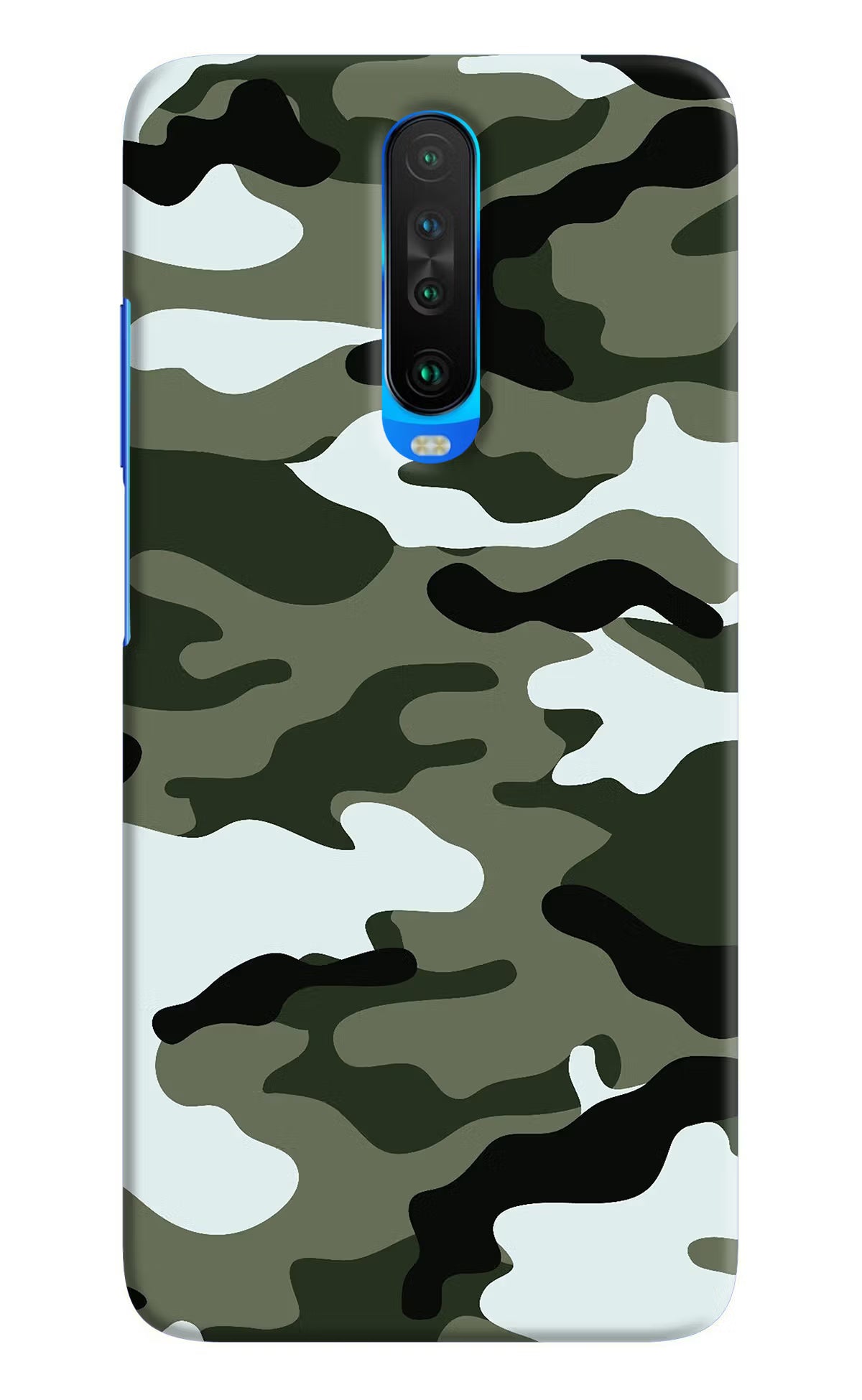 Camouflage Poco X2 Hard Case Back Cover by Casekaro