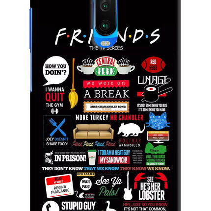 FRIENDS Poco X2 Hard Case Back Cover by Casekaro