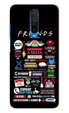 FRIENDS Poco X2 Hard Case Back Cover by Casekaro