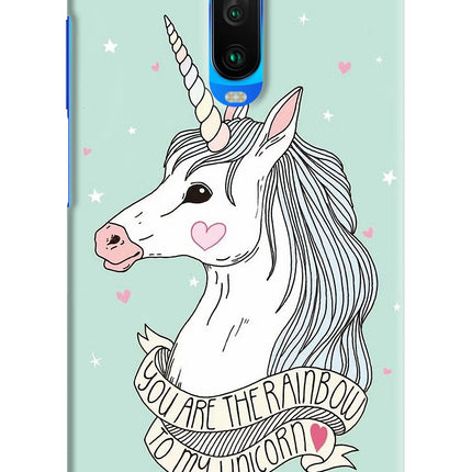 Unicorn Wallpaper Poco X2 Hard Case Back Cover by Casekaro