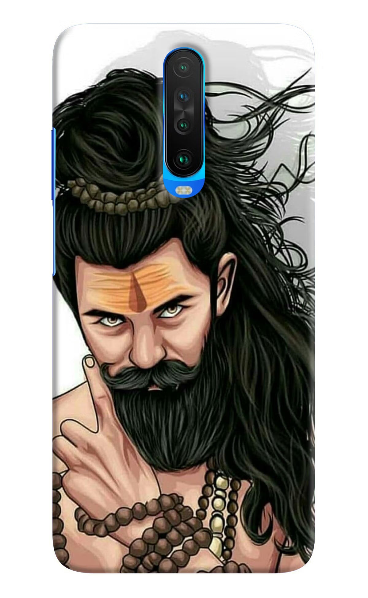 Mahadev Poco X2 Hard Case Back Cover by Casekaro