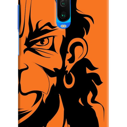 Hanuman Poco X2 Hard Case Back Cover by Casekaro