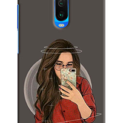 Selfie Queen Poco X2 Hard Case Back Cover by Casekaro