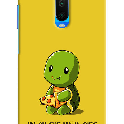 I'm on Ninja Diet Poco X2 Hard Case Back Cover by Casekaro