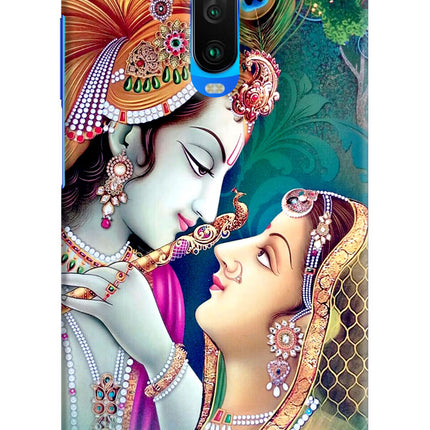 Lord Radha Krishna Poco X2 Hard Case Back Cover by Casekaro
