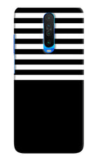 Black and White Print Poco X2 Hard Case Back Cover by Casekaro