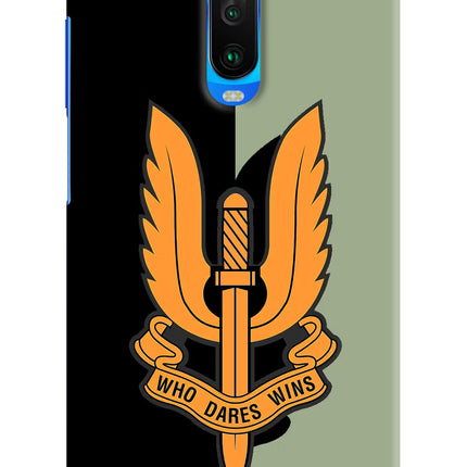 Balidan Logo Poco X2 Hard Case Back Cover by Casekaro