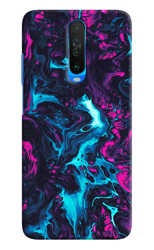 Abstract Poco X2 Hard Case Back Cover by Casekaro