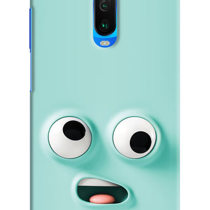 Funny Cartoon Poco X2 Hard Case Back Cover by Casekaro