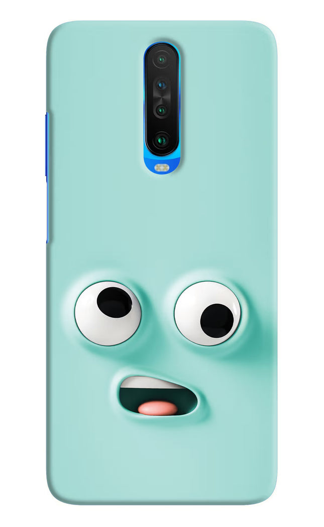 Funny Cartoon Poco X2 Hard Case Back Cover by Casekaro