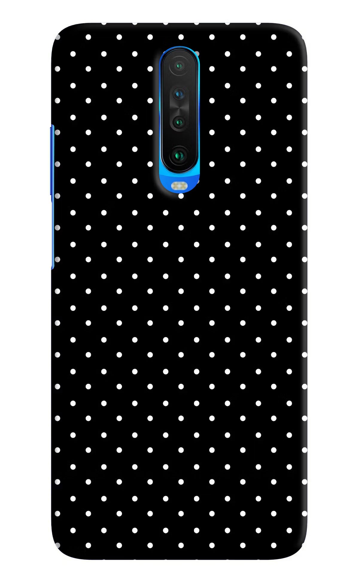 White Dots Poco X2 Hard Case Back Cover by Casekaro