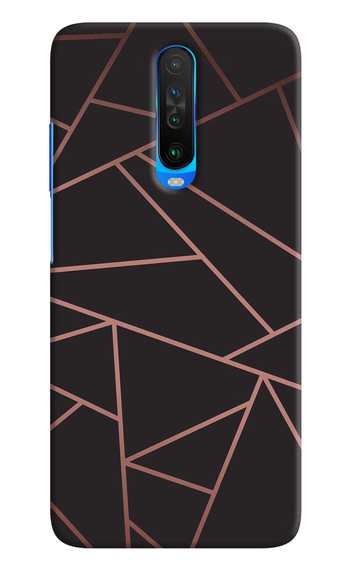 Geometric Pattern Poco X2 Hard Case Back Cover by Casekaro