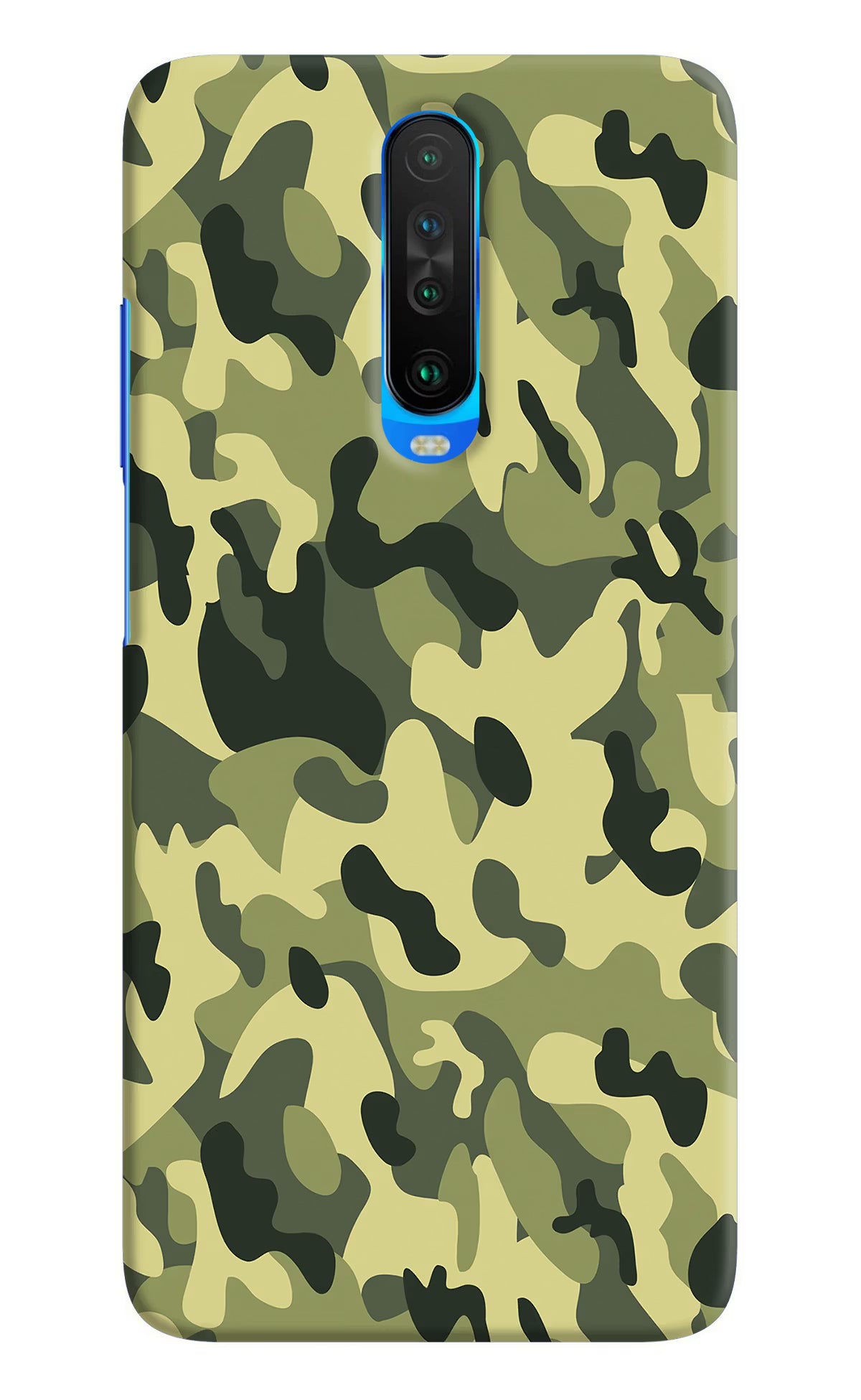 Camouflage Poco X2 Hard Case Back Cover by Casekaro