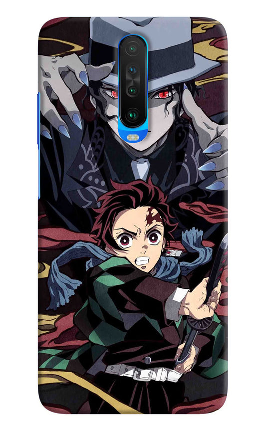 Demon Slayer Poco X2 Hard Case Back Cover by Casekaro