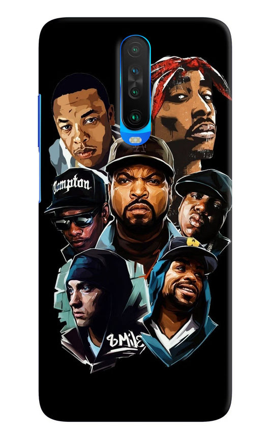 Rappers Poco X2 Hard Case Back Cover by Casekaro