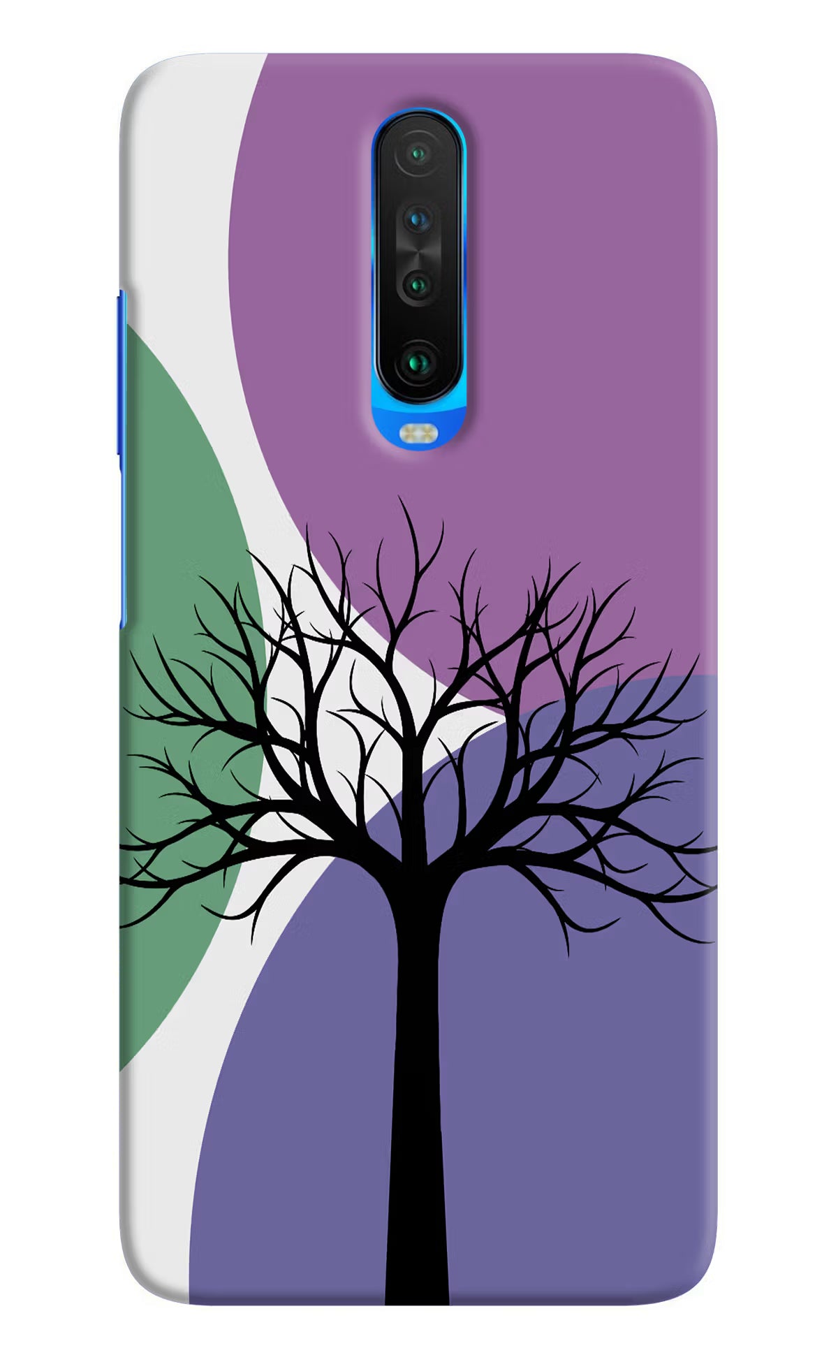 Tree Art Poco X2 Hard Case Back Cover by Casekaro