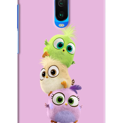 Cute Little Birds Poco X2 Hard Case Back Cover by Casekaro