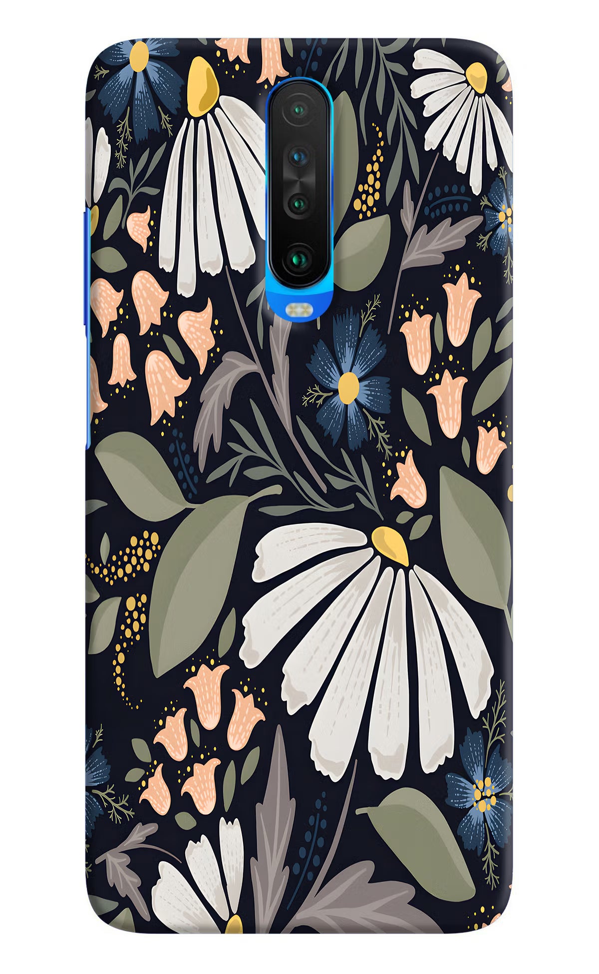 Flowers Art Poco X2 Hard Case Back Cover by Casekaro