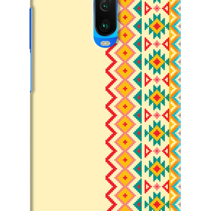 Ethnic Seamless Poco X2 Hard Case Back Cover by Casekaro