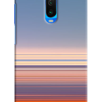 Morning Colors Poco X2 Hard Case Back Cover by Casekaro