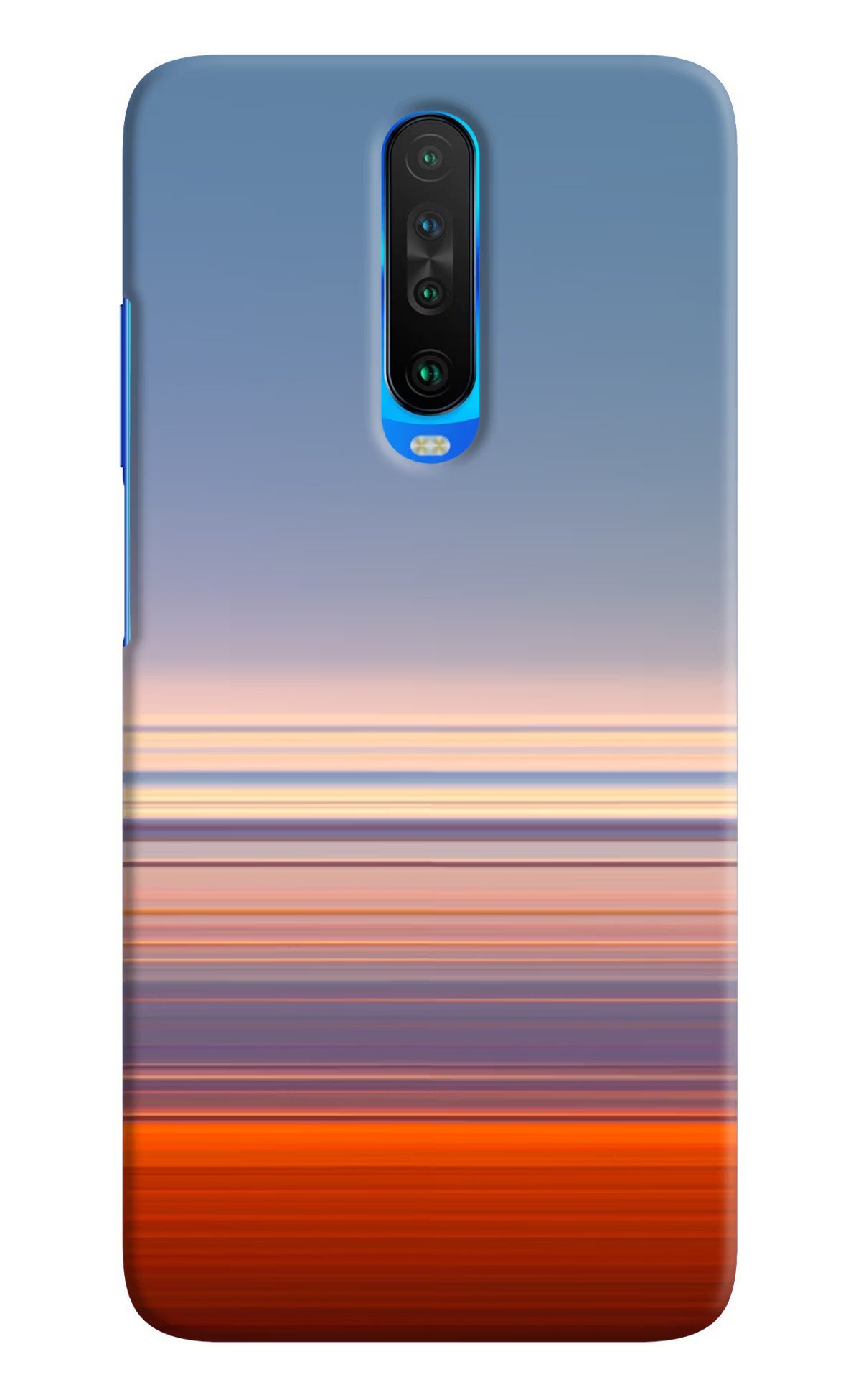 Morning Colors Poco X2 Hard Case Back Cover by Casekaro