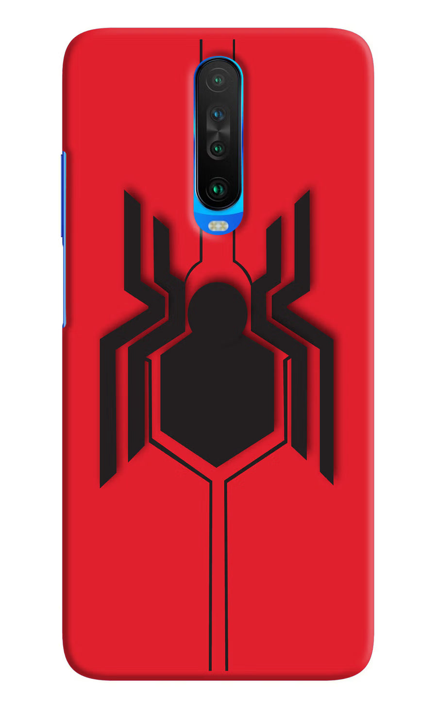 Spider Poco X2 Back Cover, Hard case
