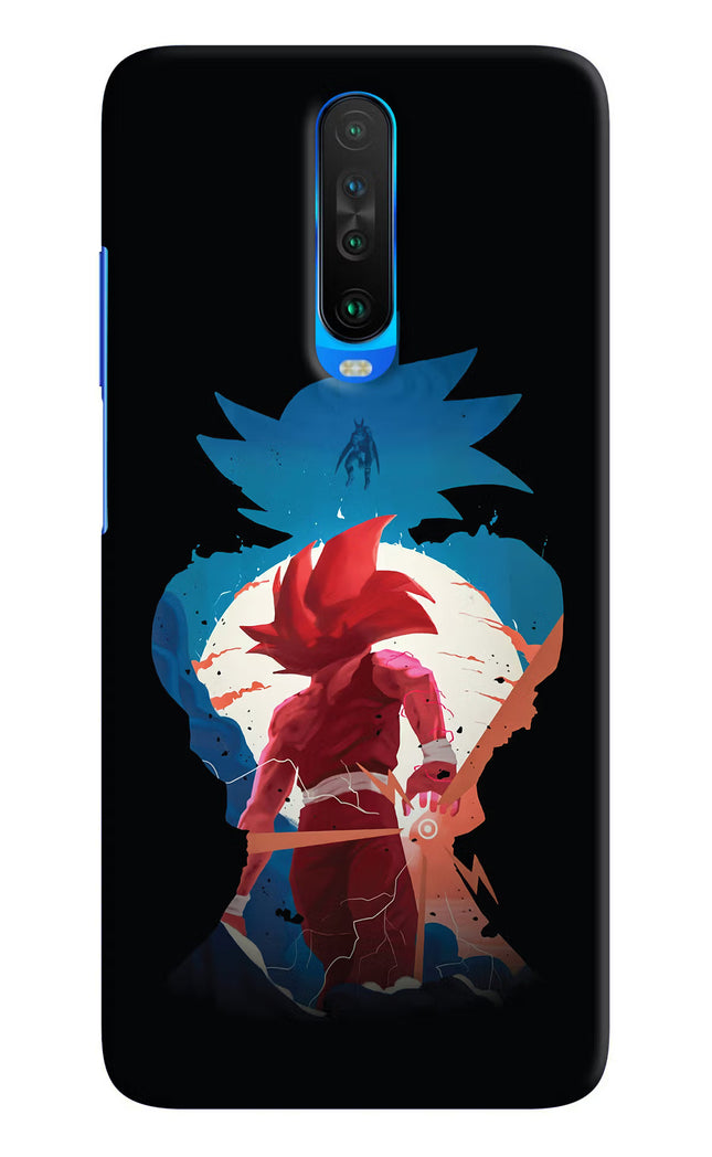 Goku Poco X2 Hard Case Back Cover by Casekaro
