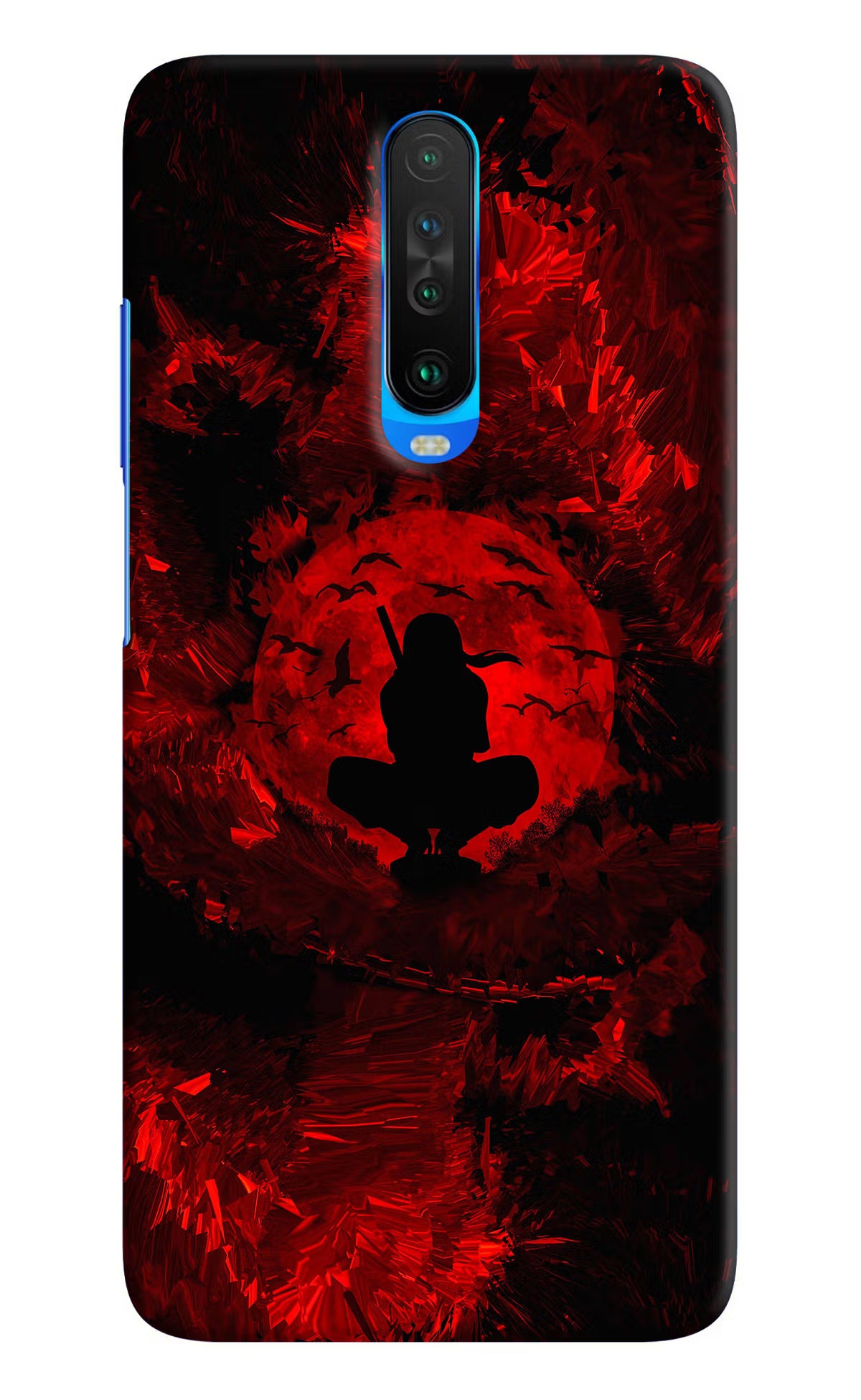 Itachi Uchiha Poco X2 Hard Case Back Cover by Casekaro