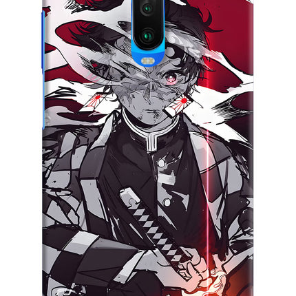 Demon Slayer Poco X2 Hard Case Back Cover by Casekaro