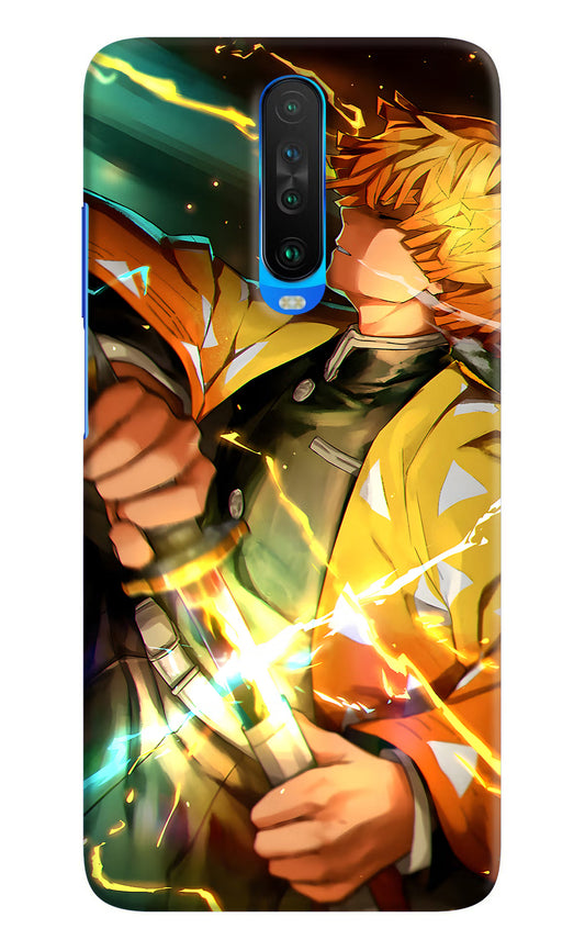 Demon Slayer Poco X2 Hard Case Back Cover by Casekaro
