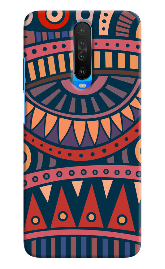 African Culture Design Poco X2 Hard Case Back Cover by Casekaro