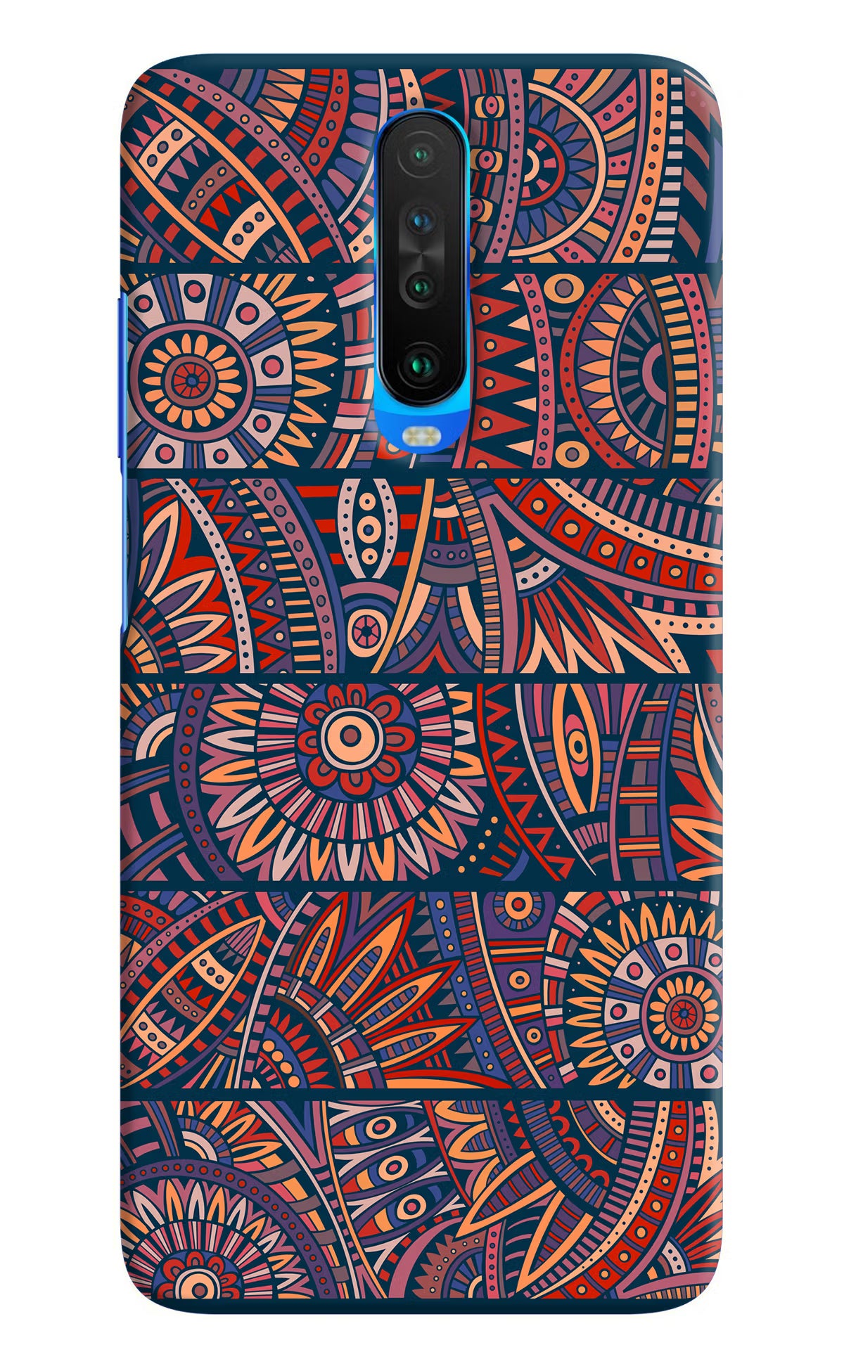 African Culture Design Poco X2 Hard Case Back Cover by Casekaro