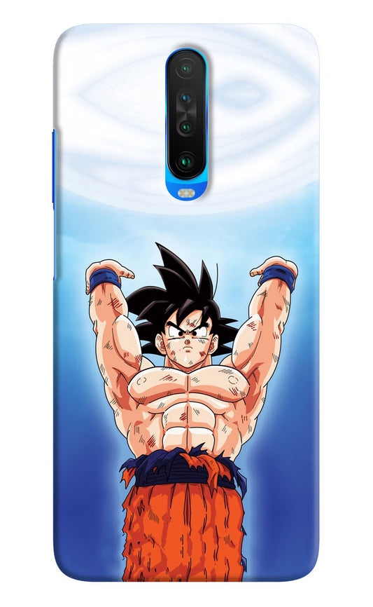 Goku Power Poco X2 Hard Case Back Cover by Casekaro