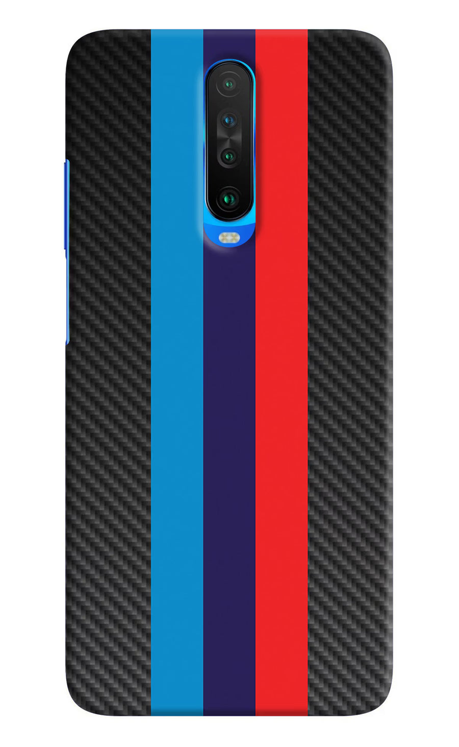 BMW Stripes Pattern Poco X2 Back Cover, Hard case