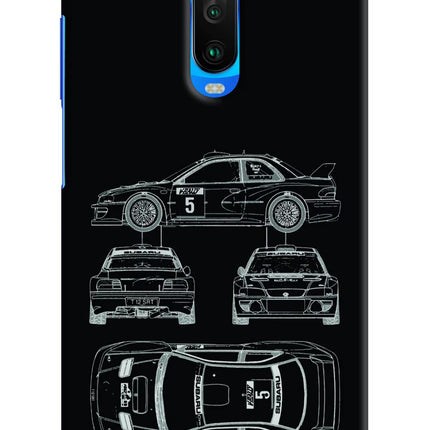 WRC'99 Poco X2 Hard Case Back Cover by Casekaro