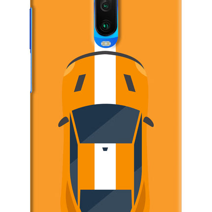 Highway Pursuit Poco X2 Hard Case Back Cover by Casekaro