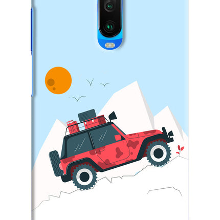 Mountain Trail Beast Poco X2 Hard Case Back Cover by Casekaro