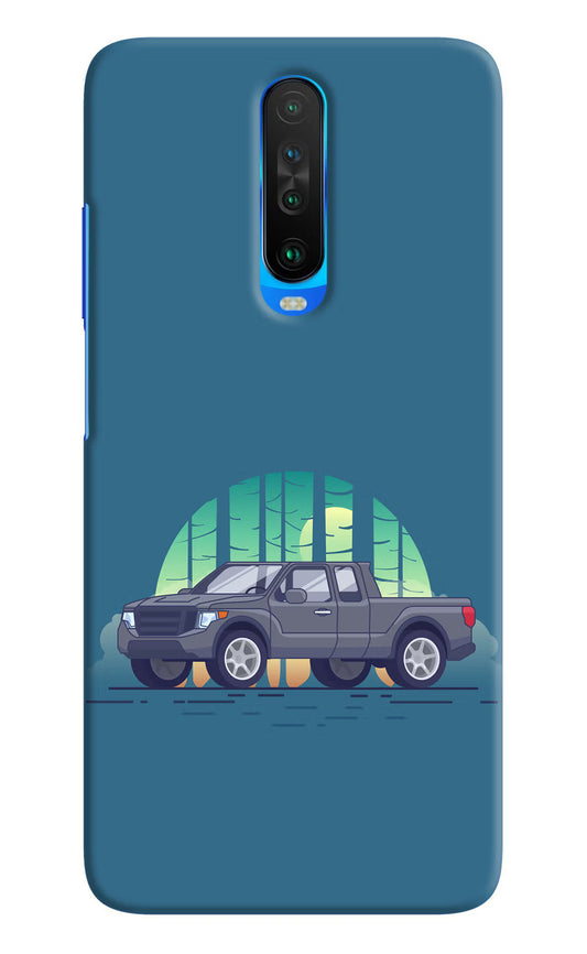 Retro Garage Vibe Poco X2 Hard Case Back Cover by Casekaro