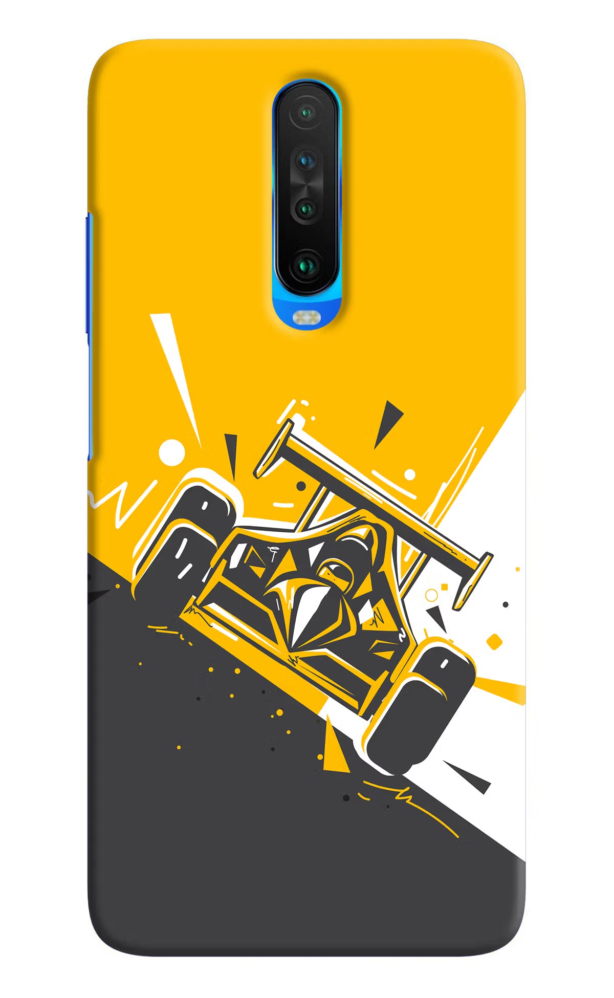 Track King Poco X2 Hard Case Back Cover by Casekaro
