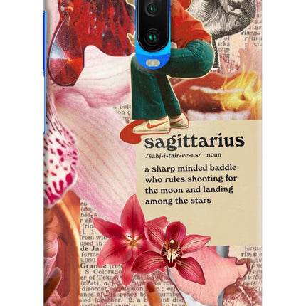 Sagittarius Zodiac Poco X2 Hard Case Back Cover by Casekaro