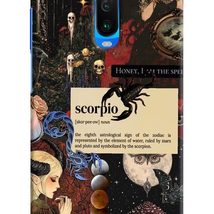Scorpio Zodiac Poco X2 Hard Case Back Cover by Casekaro
