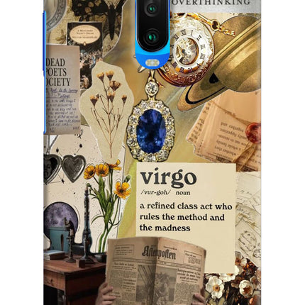 Virgo Zodiac Poco X2 Hard Case Back Cover by Casekaro