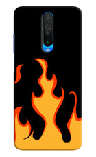 Fired Up – Black Poco X2 Hard Case Back Cover by Casekaro