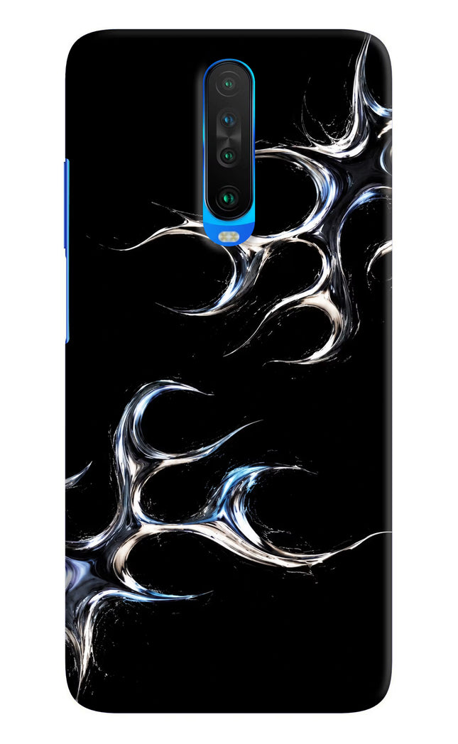 Chrome Tribal Poco X2 Hard Case Back Cover by Casekaro