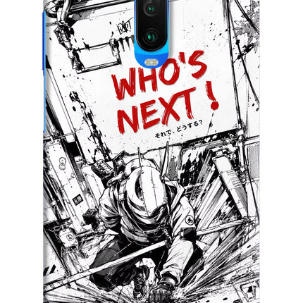Who's Next Poco X2 Hard Case Back Cover by Casekaro