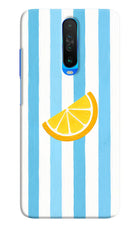 Summer Lemon Poco X2 Hard Case Back Cover by Casekaro