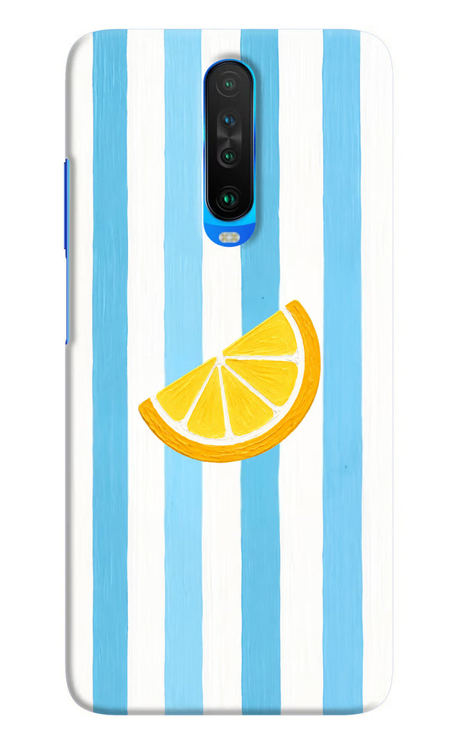 Summer Lemon Poco X2 Hard Case Back Cover by Casekaro