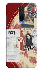 Taylor Swift Poco X2 Hard Case Back Cover by Casekaro
