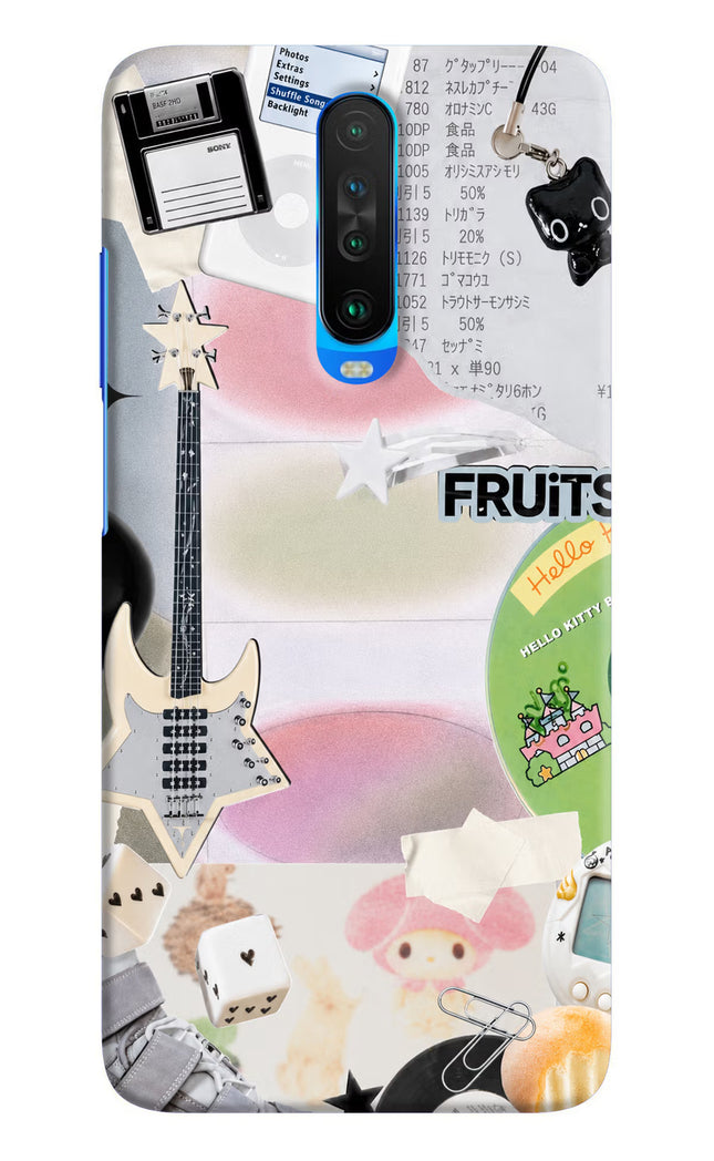 Softcore case Poco X2 Hard Case Back Cover by Casekaro